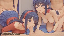 ai_generated female girl hentai miside mita_(miside) naked naked_female nude nude_female sex xserion
