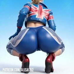 3d 3d_animation ai_generated alisai752 ass ass_bigger_than_head ass_focus big_ass bouncing_ass cammy_white female female_only huge_ass street_fighter street_fighter_6 street_fighter_v tagme twerking video