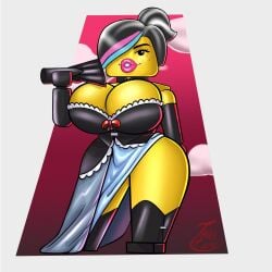 wyldstyle from lego by connthicc