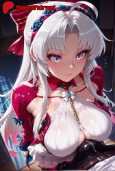 ai_assisted ai_generated before_paizuri boobs_out breasts breasts_out carlotta_(wuthering_waves) cute cute_face detailed_background female female_focus female_human gray_eyes gray_hair hairband legs light-skinned_female light_body light_skin long_hair male more_at_source nipples paizuri paizuri_under_clothes patreon pink_nipples pussy pussy_juice pussy_juice_drip samandraai sex_from_behind sexy sexy_armpits sexy_clothing sexy_dress sexy_female tits_out uncensored wet wet_body wet_clothes wet_clothing wet_pussy wet_skin white_hair