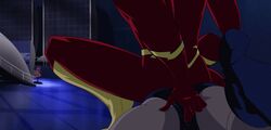 animated ass black_canary dc dcau dinah_lance green_arrow_(series) justice_league_unlimited jyubei legs masturbation tagme the_flash thighhighs