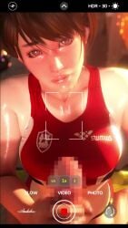 1boy 1girls 3d amelialtie animated cum ejaculation glans_play glans_stimulation handjob male short_video shorter_than_30_seconds sound tagme tomboy video