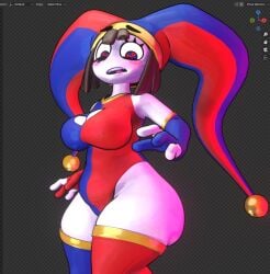 pomni (the amazing digital circus) from the amazing digital circus by amazeing666