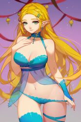 princess zelda from breath of the wild by kyomon