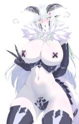 1girls absurdres anger_vein arthropod_girl big_breasts black_sclera black_tongue blush breasts bug_girl colored_sclera colored_tips commentary cross cross_pasties fangs female fingernails green_eyes green_hair highres huge_breasts indie_virtual_youtuber juniper_actias large_breasts long_hair massive_breasts monster_girl moth_girl multicolored_hair navel pasties pointy_ears sharp_fingernails shirt skin_fangs solo streaked_hair thick thick_thighs thighhighs thighs v virtual_youtuber vivi_co vtuber white_background white_hair white_shirt