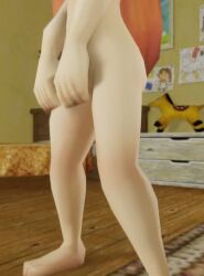 1girls accurate_art_style breasts female low_poly lowpoly malon malonenjoyer medium_breasts naked nintendo nude ocarina_of_time pointy_ears the_legend_of_zelda video wink