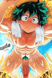 izuku midoriya from my hero academia by hekaro