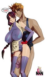 art_of_fighting ecchiman female human king_of_fighters male ryo_sakazaki sakazaki_brotherly_incest straight yuri_sakazaki