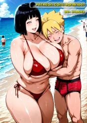 1boy 1girls ai ai-created ai_art ai_assisted ai_generated ass ass_bigger_than_head ass_up beach big_ass big_breasts bikini boruto boruto:_naruto_next_generations boruto:_two_blue_vortex boruto_sex boruto_uzumaki breasts cleavage clitoris curvy curvy_female curvy_females curvy_figure curvy_hips curvy_thigh deep_cleavage family family_breeding family_sex female female_focus grabbing_another's_breast grabbing_breasts groping groping_breast groping_breasts groping_from_behind handjob hanging_breasts huge_breasts hyuuga_hinata incest jerking jerking_off jerkingoff large_breasts light-skinned_female light-skinned_male male milf milf_body milfs mommy mommy_milkers mother mother_and_son naked naked_female naked_male naruto_(series) nude nude_female nude_male ocean solo_female solo_focus teenage_girl teenager thick_thighs uncensored undressing uzumaki_boruto uzumaki_hinata