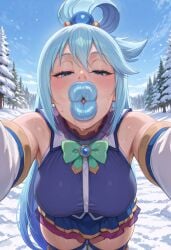 aqua (konosuba) from kono subarashii sekai ni shukufuku wo!