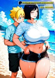1boy 1girls ai ai-created ai_art ai_assisted ai_generated ass ass_bigger_than_head ass_up beach big_ass big_breasts bikini boruto boruto:_naruto_next_generations boruto:_two_blue_vortex boruto_sex boruto_uzumaki breasts cleavage clitoris curvy curvy_female curvy_females curvy_figure curvy_hips curvy_thigh deep_cleavage duo family family_breeding family_sex female female_focus grabbing_another's_breast grabbing_breasts groping groping_breast groping_breasts groping_from_behind handjob hanging_breasts huge_breasts hyuuga_hinata incest jerking jerking_off jerkingoff large_breasts light-skinned_female light-skinned_male male milf milf_body milfs mommy mommy_milkers mother mother_and_son naked naked_female naked_male naruto_(series) nude nude_female nude_male ocean solo_female solo_focus teenage_girl teenager thick_thighs uncensored undressing uzumaki_boruto uzumaki_hinata