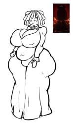 2026 bbw gizmo_horny_(artist) glitch_productions gooseworx huge_breasts huge_hips ragatha's_mother tagme the_amazing_digital_circus wide_hips