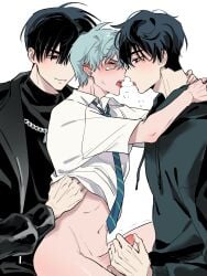 alien_stage anal anal_sex anal_sex clone double_penetration gay ivan_(alien_stage) threesome till_(alien_stage) yaoi