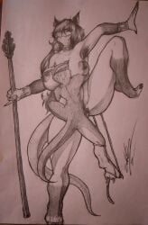 absurd_res american_opossum anthro armpit_hair between_breasts big_breasts big_dom_small_sub body_hair bound bound_together breasts claws dominant duo female finger_claws hi_res kobold larger_female male male/female mammal marsupial melee_weapon penetration polearm pubes pussy reptile rope scalie size_difference spear tail toe_claws vaginal_penetration venny_nykopp virginia_opossum weapon zodekxd