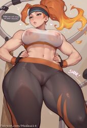 ring fit trainee (female) from nintendo by modeus14