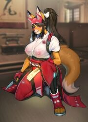 big_breasts big_ears big_tail black_hair blush blushing_at_viewer breasts busty busty_female busty_girl clitoris cosplay cumming cute cute_face ejaculation ejaculation_under_clothes embarrassed embarrassed_female erect_nipples feet female fox fully_clothed furry furry_female furry_only horny horny_female huge_breasts janjin192 juicy_pussy kambo kiriko_(overwatch) kiriko_(overwatch)_(cosplay) kiriko_kamori leaking leaking_pussy long_hair looking_at_viewer looking_horny looking_pleasured mask mommy mommy_kink mommy_milkers nipples_visible_through_clothing no_panties nsfw orange_fur orange_pussy orange_skin overwatch overwatch_2 paws pink_nipples plump_pussy ponytail purple_eyes purplelemons pussy pussy_ejaculation pussy_juice pussy_juice_drip pussy_juice_leaking pussy_slit secretly_horny shy shy_female shy_girl shy_smile solo squirt squirt_leak squirting sweat sweatdrop sweating sweaty sweaty_body sweaty_clothes sweaty_pussy sweaty_shirt tail teriko_(janjin192) thick_thighs wet wet_pussy white_shirt