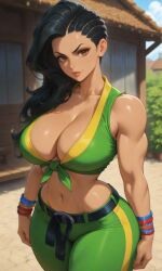 laura matsuda from street fighter by bigbizarts