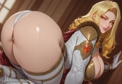 ai_generated alternate_version_at_source ass ass_focus back_view big_breasts big_butt blonde_hair breasts emma_frost emma_frost_(marvel_rivals) emma_frost_(phoenix_diamond) fat_ass female giant_ass golden_hair hips hypet long_hair looking_at_viewer marvel marvel_comics marvel_rivals shiny shiny_skin smirk smirking_at_viewer suit tagme tall tall_female thick thick_ass thick_legs thick_thighs thigh_highs thighhighs thighs tight_clothing wide_hips yellow_eyes