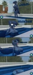 1girls big_breasts breath_holding comic female friendship_is_magic hasbro kami_dragon my_little_pony page_3 princess_luna_(mlp) sfm solo source_filmmaker