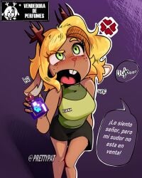 noelle holiday from deltarune by la tiapat