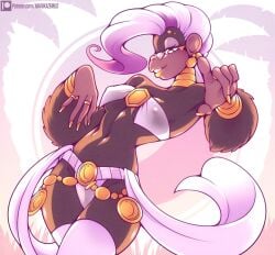 1girls breasts dance donkey_kong_(series) donkey_kong_bananza female fur furry haplorhine marik_azemus34 monkey poppy_kong primate seductive solo_female tagme