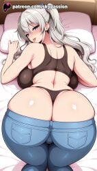 1girls 2025 :p ai_assisted ai_generated anime artist_name ass ass ass_focus back bed bed_sheet big_ass big_breasts big_breasts big_breasts big_butt big_chest blue_eyes blush booty breast breasts breasts breasts bubble_ass bubble_butt bust busty buttocks charlotte_(anime) chest curvy_ass curvy_butt cushion cute_ass denim explicit fat_ass female firm_ass futon giant_ass heart_pillow heavy_ass hi_res high_quality high_resolution highres huge_ass jeans juicy_ass juicy_butt large_ass large_breasts long_hair looking_at_viewer lying massive_ass object_hug on_bed patreon patreon_username perfect_ass pillow pillow_grab pillow_hug plump_ass round_ass sexy_ass silver_hair skypassion stable_diffusion tank_top thick_ass tight_ass tissue_box tomori_nao tongue tongue_out twintails voluptuous_ass watermark wide_ass yes yes-no_pillow