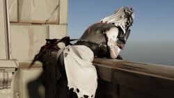 3d 3d_render arachne_(fortnite) artistic ass baseddende big_ass big_breasts blender breasts character clothes digital_art elitetheron7 erotic facial_expression fan_art female fortnite fortnite:_battle_royale gray_hair grey_skin high_resolution lighting long model pale_skin pose realistic red_lips rule34 seductive sensual skin style voluptuous