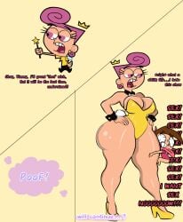 2d ass_expansion bored bored_expression breast_expansion breasts bunnysuit cartoon desperate_for_sex desperation dry_humping english english_dialogue english_text female huge_ass huge_butt humping humping_leg inminent_sex male nickelodeon parody smaller_male standing taller_girl the_fairly_oddparents thick_ass thick_thighs timmy_turner wanda_fairywinkle-cosma
