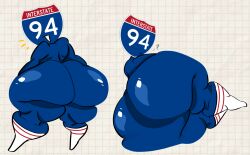 interstate 94 (character) fan art