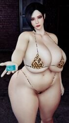 1girls 3d 8k absurd_res ada_wong alternate_breast_size areola areolae asian ass big_areola big_ass big_breasts black_eyeshadow black_hair breasts breasts_bigger_than_head brown_eyes busty condom_wrapper curvy cut face female highres hips hourglass_figure huge_areolae huge_ass huge_breasts inviting_to_sex large_areolae large_ass large_breasts leather leopard_print leopard_print_bikini light-skinned_female light_skin long_breasts long_gloves long_hair looking_at_viewer love_handles mascara mature_female micro_bikini mouth nipple_piercing nipple_rings nipples pawg pink_nipples pinup pose posing resident_evil skimpy skimpy_clothes skin skindentation street thethiccart thick_thighs thighs venus_body virt-a-mate virtamate voluptuous white_skin wide_hips