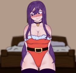 yuri (doki doki literature club) from doki doki literature club by oddo ado