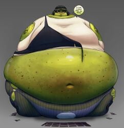 1girls 2025 2d 2d_(artwork) abstract_background after_expansion after_inflation after_transformation atlus bangs belly belly_expansion belly_focus big_belly big_breasts big_lips big_thighs bloated bloated_belly breast_expansion breasts clothed clothed_female color colored comic_sans commission digital_media_(artwork) english_text enormous_belly expansion exposed_belly exposed_fat_belly exposed_panties fat fat_belly fat_face fat_female fat_lips female female_only freckles freckles_all_over freckles_on_arms freckles_on_belly freckles_on_body freckles_on_chest freckles_on_face freckles_on_legs freckles_on_thighs front_view fruityshork full_body full_body_expansion full_lips gigantic_belly gigantic_breasts glistening glistening_belly glistening_body glistening_face glistening_skin gradient_background green-skinned_female green_hair green_hair_female green_skin grey_background huge_belly huge_breasts huge_thighs hyper hyper_belly immobile ineffective_clothing inflated_belly inflation lip_expansion looking_up makoto_niijima megami_tensei muffin_top navel on_ground outgrowing_clothes panties panties_visible_through_clothing pantyhose pear-shaped_figure pear_inflation pear_shaped pear_shaped_female persona persona_5 plump_lips red_eyes red_eyes_female ripped_pantyhose shirt short_hair short_hair_female sitting sitting_on_ground skindentation solo spherical_inflation stretched_clothing sunken_head sunken_limbs talking talking_to_another text thigh_expansion too_big_to_move transformation translucent_clothing undersized_clothes video_game_character video_games wardrobe_destruction wardrobe_malfunction white_panties white_shirt