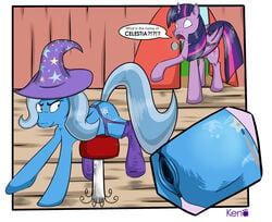 alicorn ass equine female feral friendship_is_magic horse kena my_little_pony pony pussy straight_hair trixie_(mlp) trixie_lulamoon twilight_sparkle_(mlp) unicorn