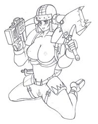 1girls bolter female female_only gun ork solo solo_female tagme warhammer_(franchise) warhammer_40k