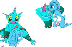 crossover fizz_(lol) gill_grunt league_of_legends riot_games skylanders spyro_the_dragon