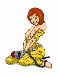 april_o'neil april_o'neil_(tmnt_1987) female female_only human scoble2002 solo tagme teenage_mutant_ninja_turtles text tmnt_1987