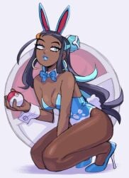 nessa (pokemon) from game freak by gingrjoke