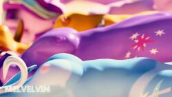 3d_(artwork) animated anthro bikini bikini_top blue_body bouncing_breasts breasts clothing digital_media_(artwork) equid equine female friendship_is_magic from_front_position group hasbro lying male male/female mammal melvelvin missionary_position my_little_pony nipple_piercing nipples on_back orange_body piercing pink_body purple_body sex short_playtime sunset_shimmer suntan swimwear tan_line trixie_(mlp) twilight_sparkle_(mlp) white_body