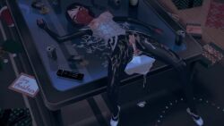 3d after_rape after_sex animated asian asian_female bobasooba bodysuit breasts christmas christmas_present cindy_moon cum cum_in_pussy female heroine koikatsu marvel masked_female rape rape_slave raped raped_female raped_superheroine restrained scarf silk_(marvel) spandex spider-man_(series) superhero_costume superheroine tagme thick_thighs video