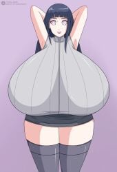 big_breasts breasts giant_breasts gigantic_breasts huge_breasts hyuuga_hinata large_breasts massive_breasts naruto naruto:_the_last naruto_(series) shounen_jump tagme toshiso