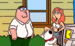 brian_griffin dog family_guy female human lois_griffin male peter_griffin straight yaroze