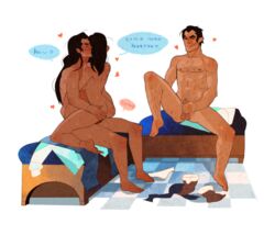 1girls 2boys avatar_legends dark-skinned_female dark-skinned_male dark_skin english_text female girl_on_top hetero human korra male male/female masturbation noatak polapaz123 sex smooth_skin speech_bubble straight tarrlok text the_avatar the_legend_of_korra watching