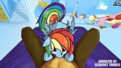 animal animated friendship_is_magic my_little_pony rainbow_dash_(mlp) sleufeet smooth_skin