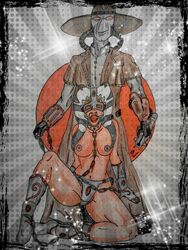 1boy 1girls ahsoka_tano ball_gag bondage cad_bane captured chain choker clone_wars defeated dildo duros erect_nipples female gag gagged male mask mouth_gag restrained shackles slave star_wars swf123 togruta topless vaginal_penetration