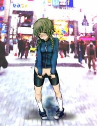 amane_suzuha bike_shorts bike_shorts_pull steins;gate tagme