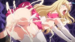 1futa 1girls ahe_gao blonde_hair blonde_hair_female bottomless breasts censored clothed clothing cum cum_in_pussy cum_inside duo elbow_gloves female female_focus futa_on_female futanari gloves human light-skinned_female light-skinned_futanari light_skin long_hair mahou_shoujo mahou_shoujo_noble_rose mosaic_censoring mostly_clothed mostly_nude no_future o_face open_mouth orgasm orgasm_face pale-skinned_female pale_skin penis petite petite_body petite_breasts petite_female rape skirt small_breasts small_pupils thighhighs tongue tongue_out watermark wide_eyed young young_female young_woman