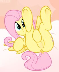 anus female fluttershy_(mlp) friendship_is_magic maishida my_little_pony pony straight_hair vagina