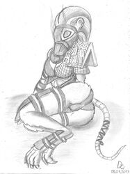 anthro dirty-wolf feet furry ink-eyes magic_the_gathering mask rat rodent tagme tail unconvincing_armor