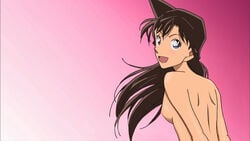 1girl detective_conan female female_focus nude nude_female ran_mouri shounen_sunday solo solo_female solo_focus tagme tms_entertainment