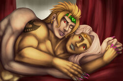 dio_brando jojo's_bizarre_adventure male male_only stardust_crusaders tagme vanilla_ice yaoi